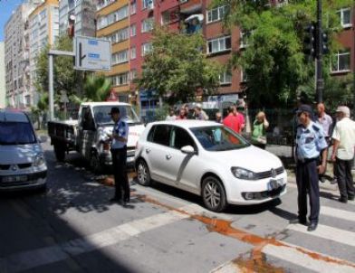 Samsun’da Trafik Kazası: 2 Yaralı