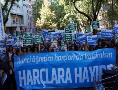 Başbakanlık Önünde 'harç' Eylemi