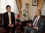 ŞAHABETTIN HARPUT - Başkonsolos Hong’dan Vali Harput'a Veda Ziyareti