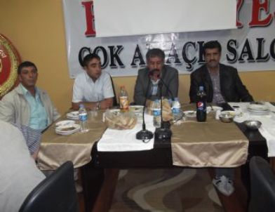 AK Parti Tekman İlçe Teşkilatı İftar Yemeğinde Biraraya Geldi
