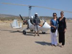 RÜZGARA KARŞı - Alaçatı’da ‘Gyrocopter’ İle Uçuş Keyfi