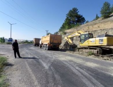 Eskigediz Halkı Yıllardır Özlemle Beklediği Duble Yola Kavuşuyor