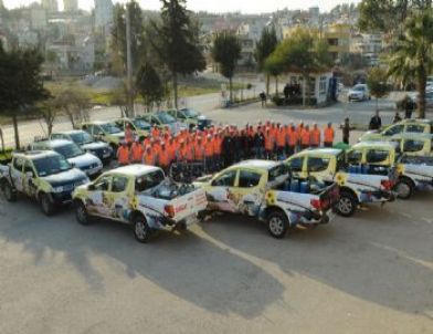 Büyükşehir 96 Noktada Çalışıyor