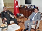DOKTRIN - Orgeneral Yörük'ten Vali Saran'a Veda Ziyareti