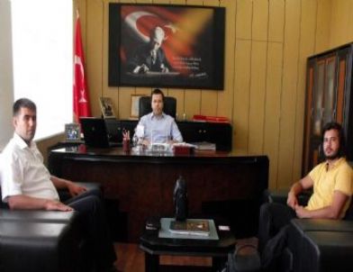 Yavuzeli Kaymakamı Arık'a Veda Ziyareti