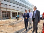 AKKENT - Vali Ata, Şahinbey Belediyesi Tarafından Temeli Atılan Okulun İnşaatında İncelemelerde Bulundu