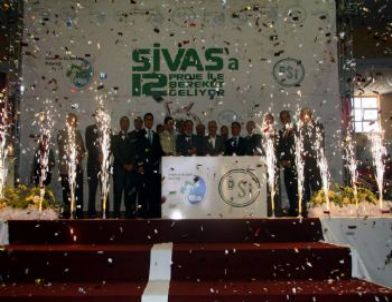 Sivas'ta 12 Tesisin Açılışını 3 Bakan Yaptı