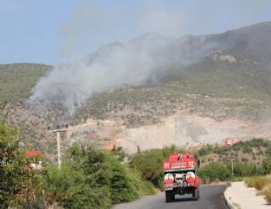 Amanos Dağlarında Orman Yangını