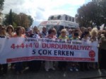 OKTAY EKŞİ - CHP, Yeni Eğitim Sistemini Protesto Etti