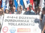 TTB - KESK-DİSK-TMMOB-TTB 4+4+4 İçin Sokağa İniyor