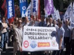 KESK, DİSK, TMMOB ve TTB, '4+4+4'ü Protesto İçin Alana İniyor