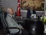 EMNIYET MÜDÜRLERI KARARNAMESI - Emniyet Müdürü Cuma Ali  Aydın İl Başkanı Mete Eke'yi Ziyaret Etti