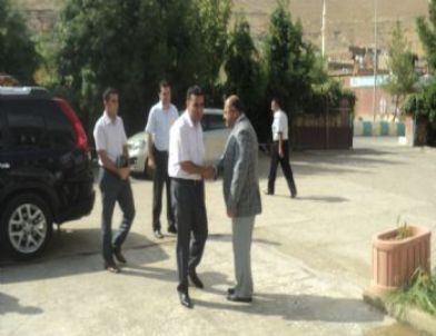 Kaymakamdan Gercüş Belediyesi'ne Ziyaret