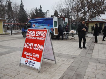 Sincan Belediyesi'nden Sıcak Hizmet