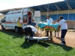 İSTANBUL KARTAL - Yaralanan İşçi Hava Ambulansıyla İstanbul’a Sevk Edildi