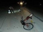 Otomobilin Çarptığı Bisikletli Hayatını Kaybetti