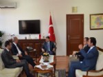ALP EREN YıLMAZ - Bitlis Valisi Yurdakul'dan Malatya Valisi Şahin'e Ziyaret