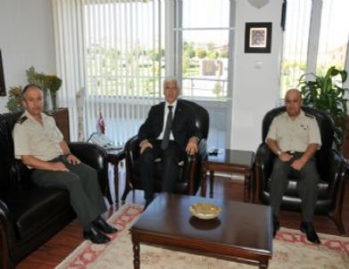 Konya Jandarma Bölge Komutanından Karaman Valisine Ziyaret
