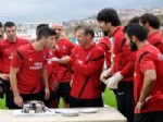 BARIŞ ÖZBEK - Trabzonspor’da Barış’ın Doğum Günü Kutlandı