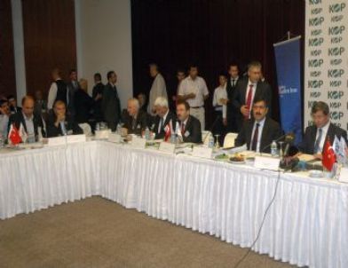 Kop Bölgesi Koordinasyon Toplantısına Bakan Davutoğlu Başkanlık Yaptı