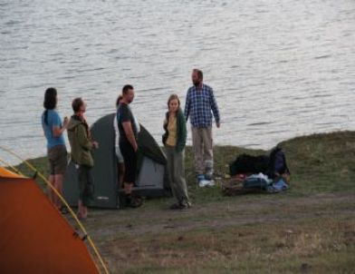 Çıldır Gölü Çek Misafirlere Ev Sahipliği Yaptı