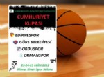 EDIRNESPOR - Cumhuriyet Kupası İçin Geri Sayım Başladı