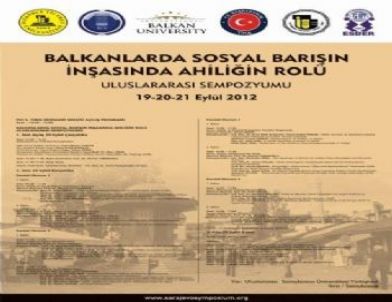 İTİCÜ, Ahilik Haftasını Saraybosna'da Uluslararası Düzeyde Kutlayacak