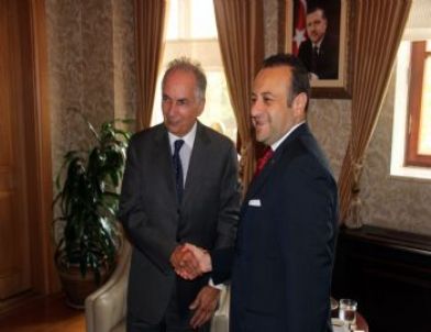 Marc Pierini’den AB Bakanı Bağış’a Ziyaret