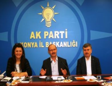 AK Parti Konya İl Koordinasyon Toplantısı Yapıldı