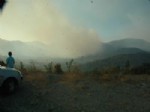Dursunbey'deki Orman Yangını Devam Ediyor