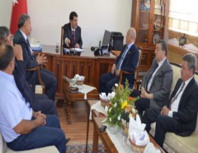 Galip Demirel Vali Şahin’i Ziyaret Etti