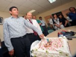 MUSTAFA ÜNAL - İlk Çift Kol Nakli Olan Cihan Topal, Pasta Kesip İncir Dağıttı