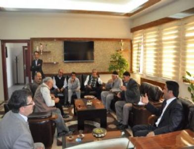 Başkan Yaman’a Taziye Ziyaretleri Sürüyor