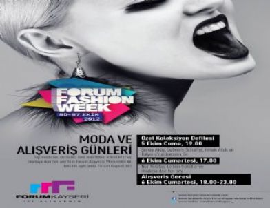 Kayseri Forum’da Moda Rüzgarı Esecek