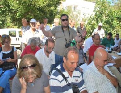 Marmaris'te Marina Projesi Köylüleri ve Çevrecileri Kızdırdı