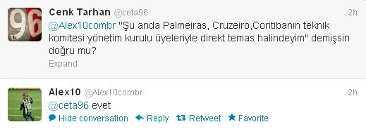 Brezilyalı yıldız teklifleri doğruladı