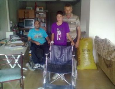 Kapak Kampanyasından Bir Engelliye Daha Tekerlekli Sandalye