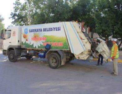 Sarıkaya Belediyesi Günde 54 Ton Çöp Topluyor
