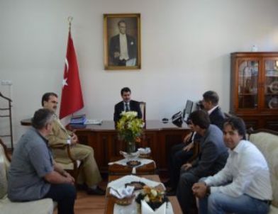 Türkiye Gazetesi ve TGRT Ekibinden Vali Şahin'e Ziyaret