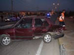 Kula’da Trafik Kazası: 1 Ölü, 1 Yaralı