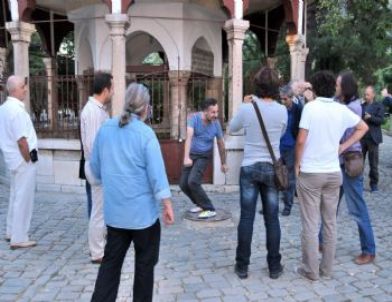 Karikatürcüler Akşehir'de Dünyanın Ortasına Ayak Bastı