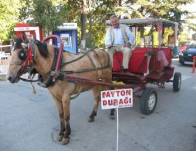 55 Yıllık Mesleği Faytonculuğu Bıraktı