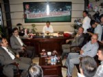 BURMA - CHP’li Başkanlar Samsunspor’u Ziyaret Etti