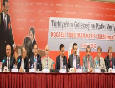 TOBB İle Kocaeli Valiliği Arasında İmam Hatip Lisesi İnşaatı Protokolü