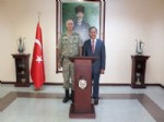 Tuğgeneral Kahraman Güneş, Vali Süleyman Tapsız'ı Ziyaret Etti