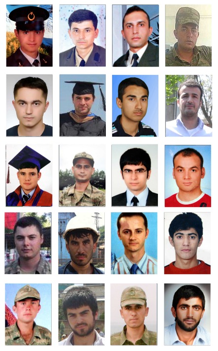 İşte Afyon'da şehit düşen askerlerimiz