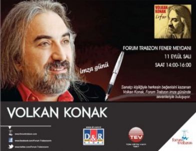 Forum Trabzon’da Volkan Konak Rüzgarı Esecek