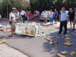 BITEZ - Kontrolden Çıkan Araç Markete Daldı: 2 Yaralı