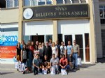 GÖKPıNAR - Yabancı Öğrenciler Belediye'yi Ziyaret Etti