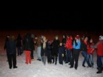 Vatandaşlar Yeni Yıla Erciyes’te Kayak Yaparak Girdi